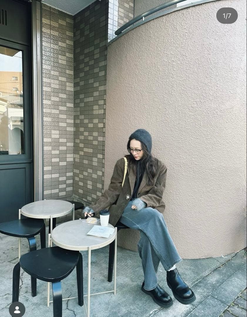 新品未使用タグ付き　anuke Eco Suede Jacket 36