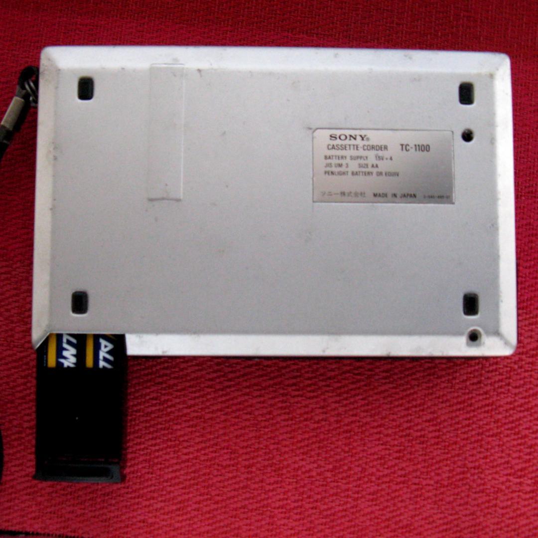 ☆　SONY カセットレコーダーTC-1100 整備品