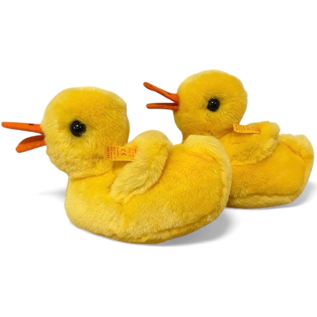 【超希少】廃番 美品 シュタイフ アヒル ぬいぐるみ レア 2個まとめ売り