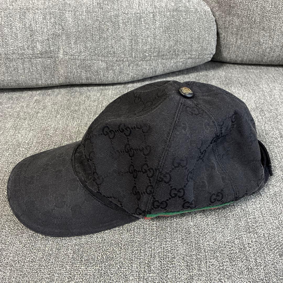 や*む様 GUCCIロゴキャップ