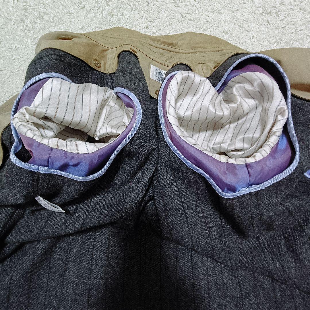 美品【ジェイプレス】ウールライナー&チンストラップ付き　トレンチコート