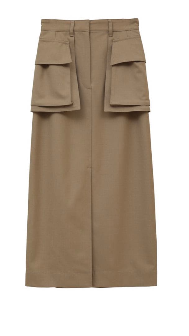 CLANE FLOAT POCKET SKIRT クラネ　ベージュスカート