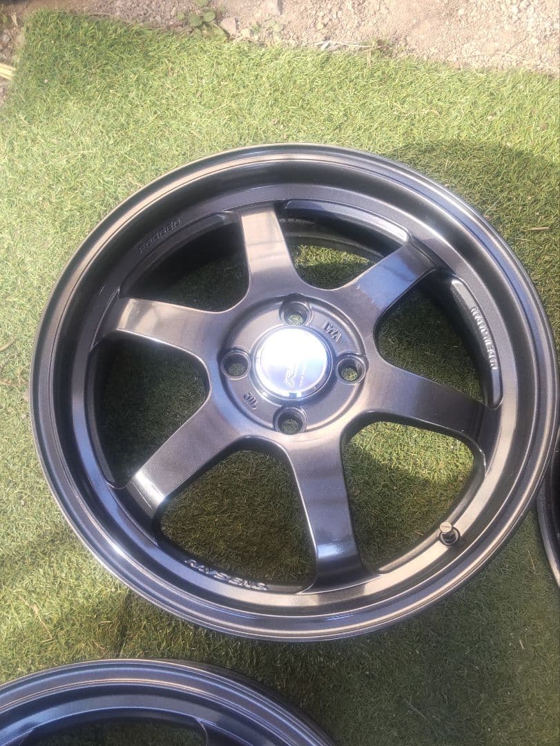 RAYS TE37 KCR 16/4H/100 ホイール４本