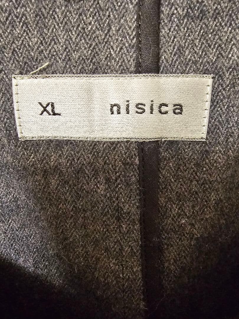 nisica ニシカ　ダブルボタンベスト