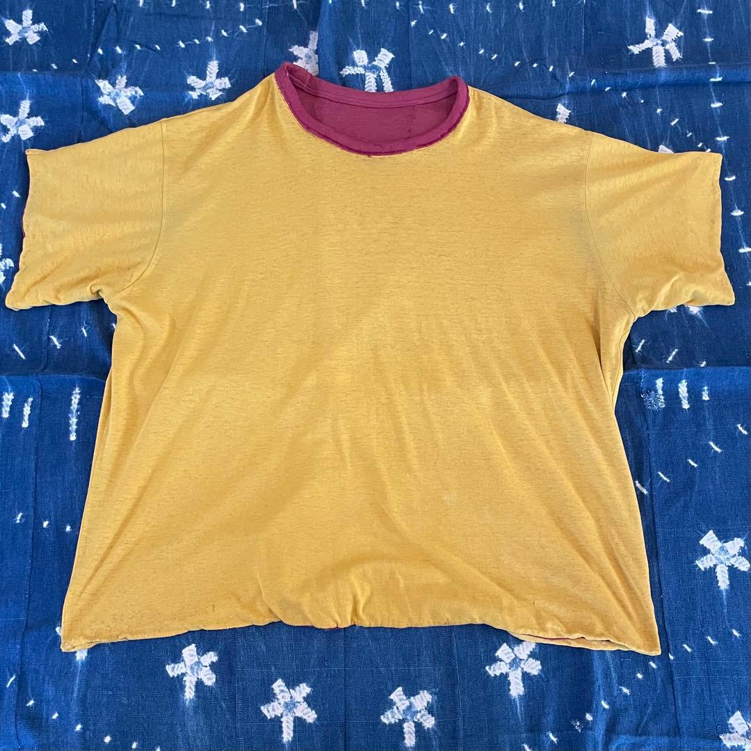 70s ビンテージ　ラッセルアスレチック　リバーシブルTシャツ