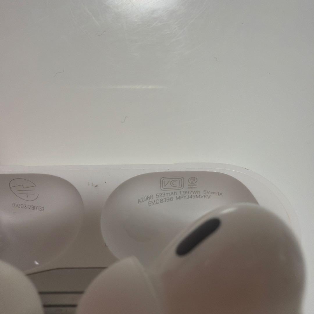 【MagSafe対応ケース】AirPods Pro2 本体 ホワイト