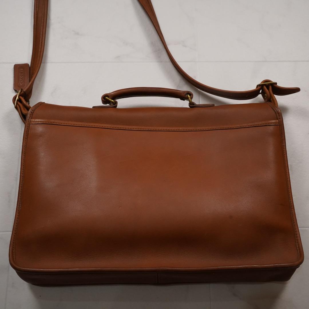COACH メトロポリタン ブリーフケース 5180 レザー ブラウン