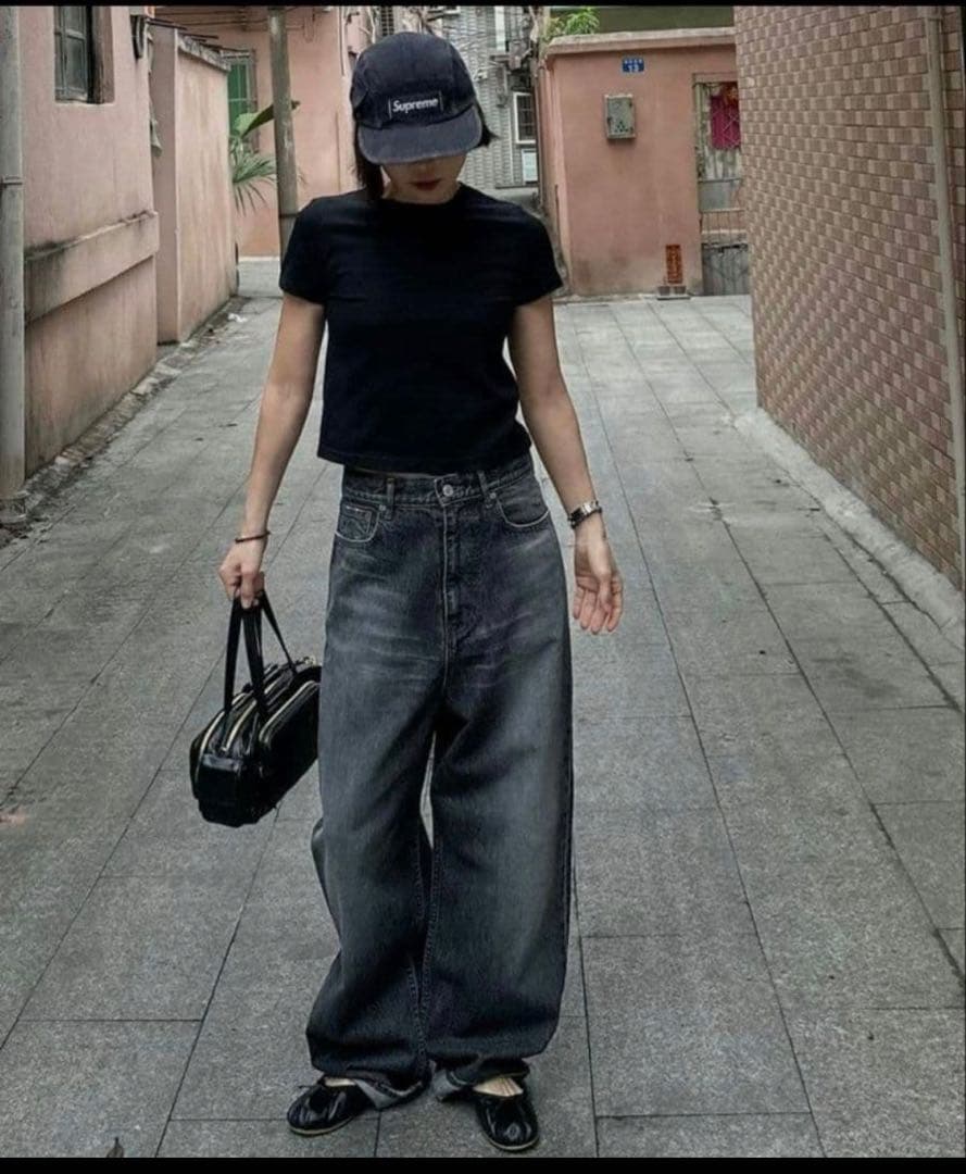 roro　ok.soon original wide denim