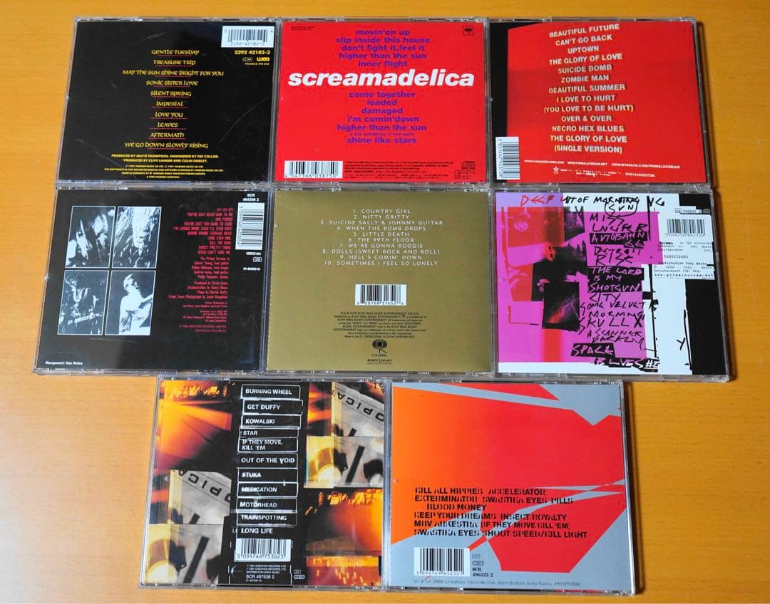 Primal Scream CD まとめ