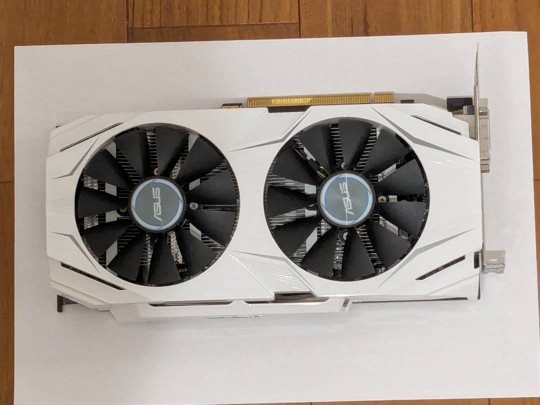 ASUS GTX1060 　3GB ホワイト デュアルファン