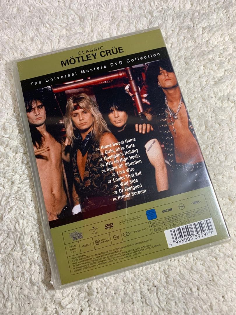 【新品未開封】 モトリー・クルー / THE BEST 2000 DVD