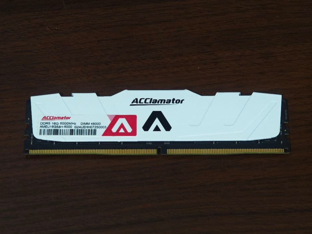 メモリー DDR5 16G 6000MHz