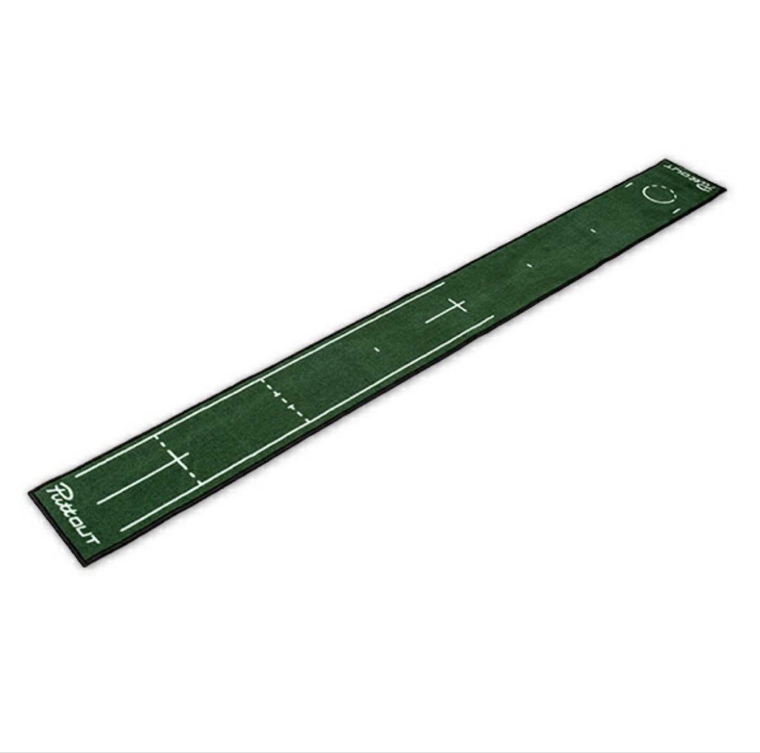 ゴルフ　パターマット　Puttout 240cm×25cm