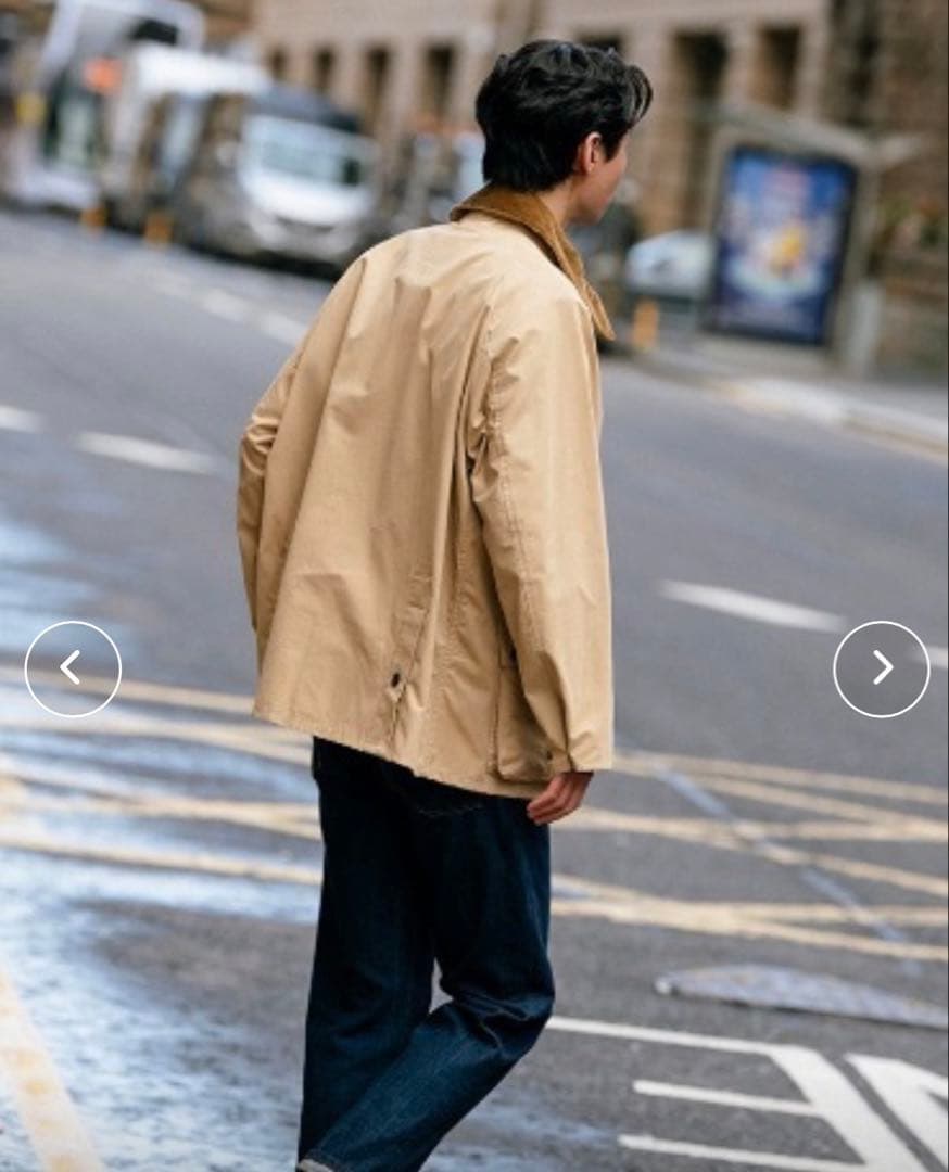K*i様 【新品】Barbour バブアー OS Bedale ピーチスキン サ