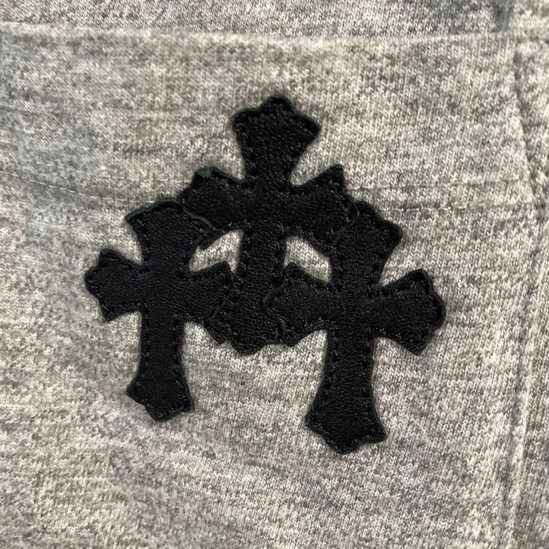 激レア　クロムハーツ　グレー 半袖 シルバーボタン　刺繍　値下げ致します！