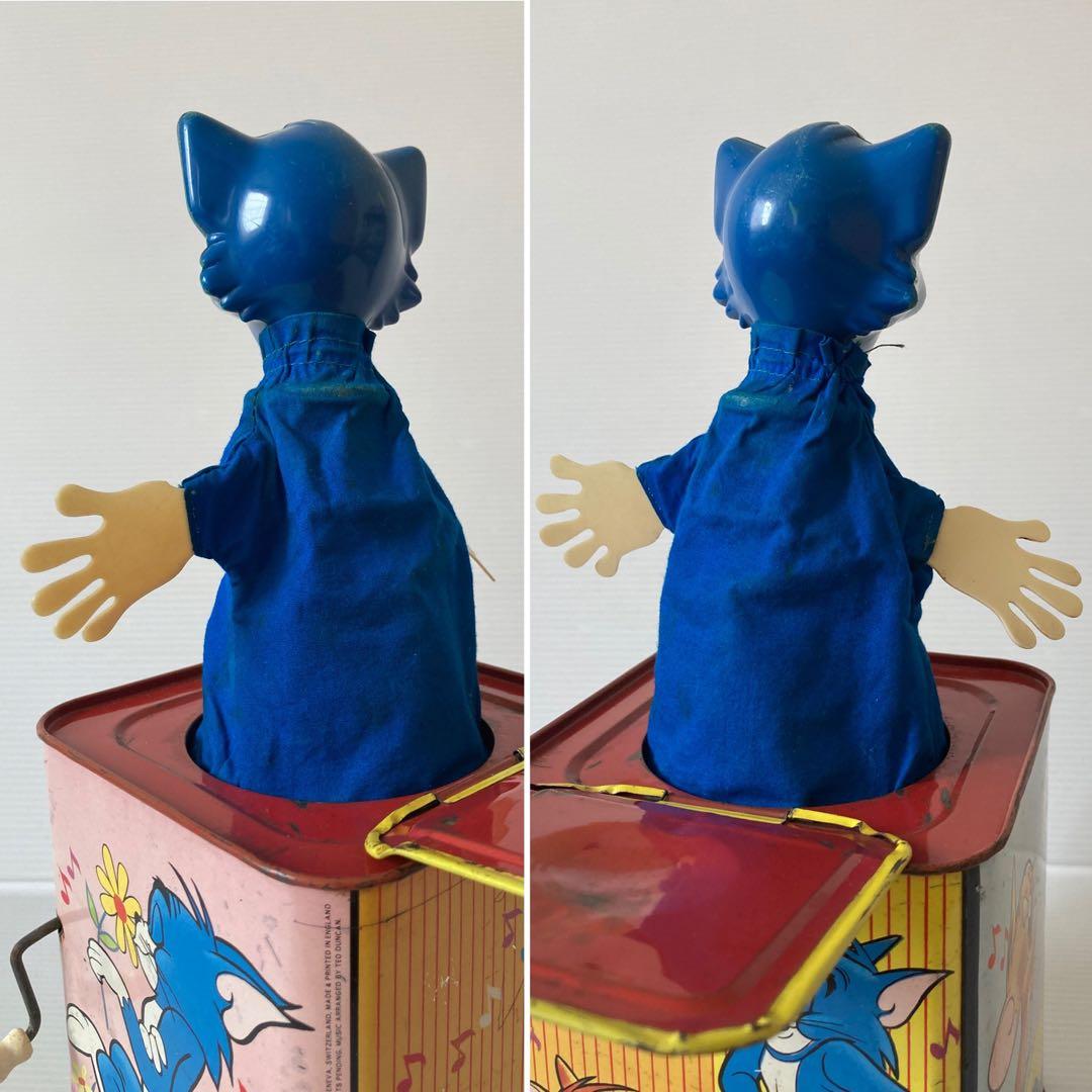 トムとジェリー MUSIC BOX ビンテージ 70s レトロ ブリキ 現状品