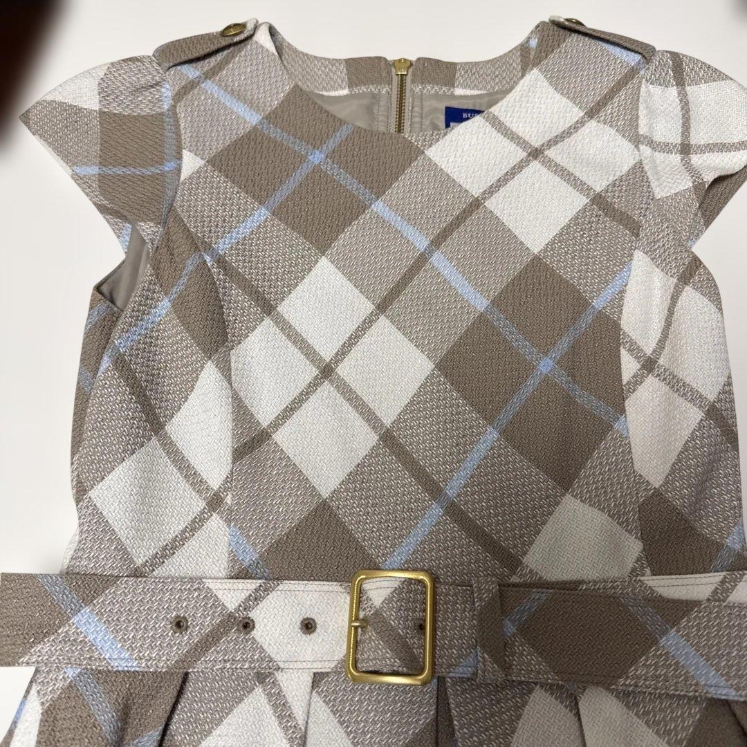 美品✨BURBERRY チェック柄 ワンピース 38