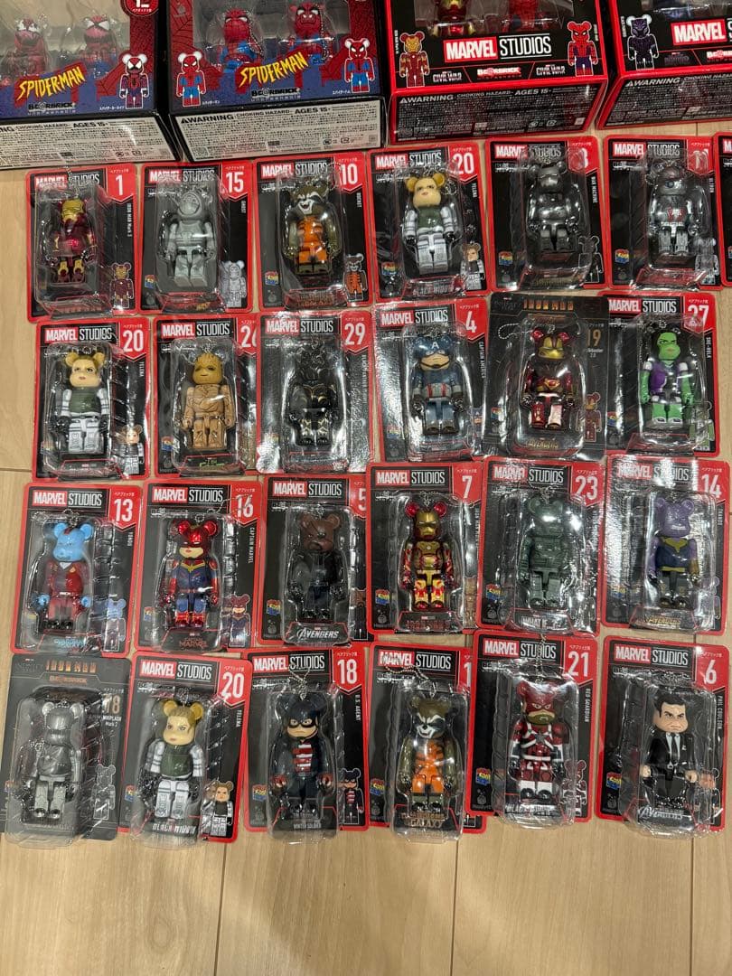 MARVEL STUDIOS ベアブリックまとめ売り