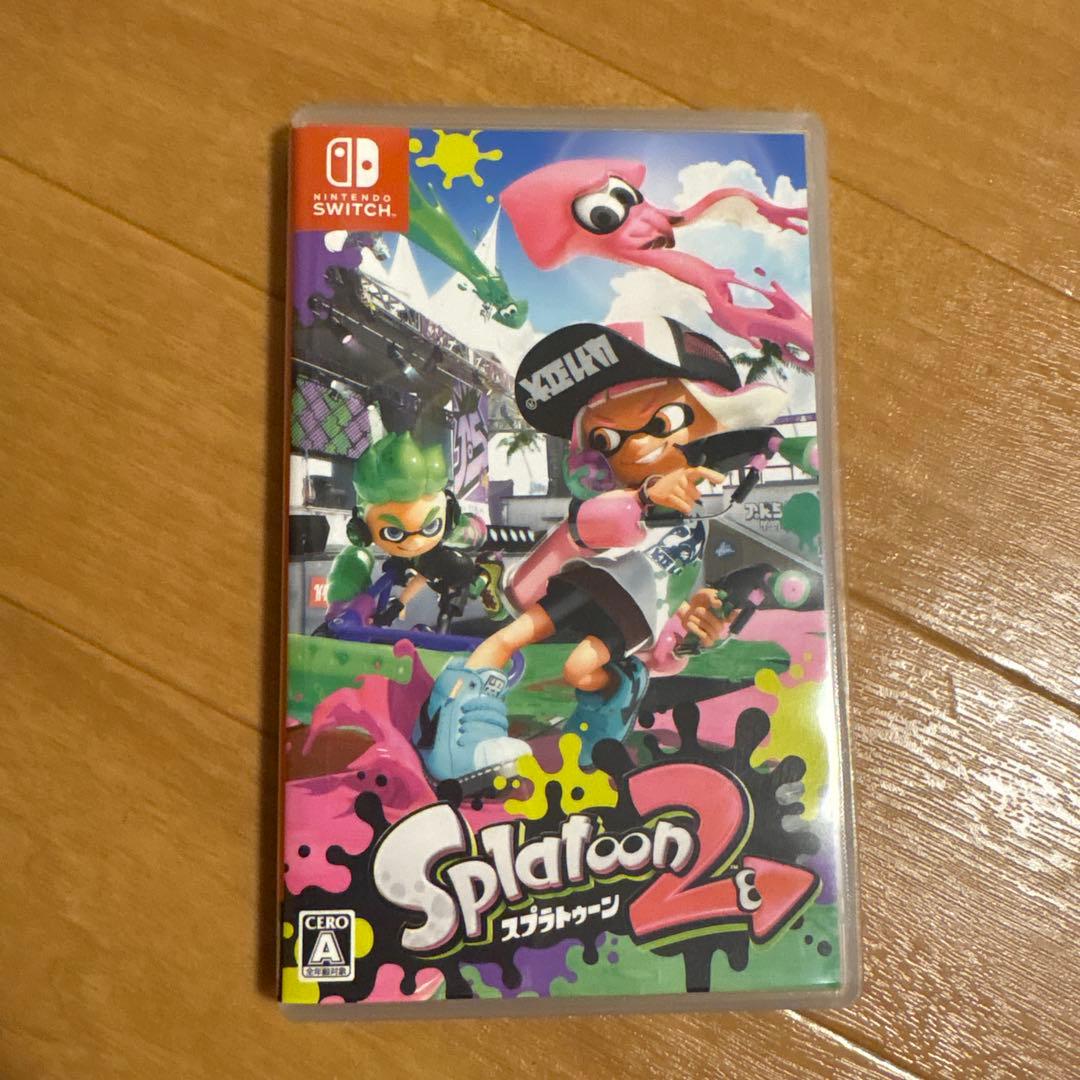Nintendo Switch 本体　スプラトゥーン2ソフト付き
