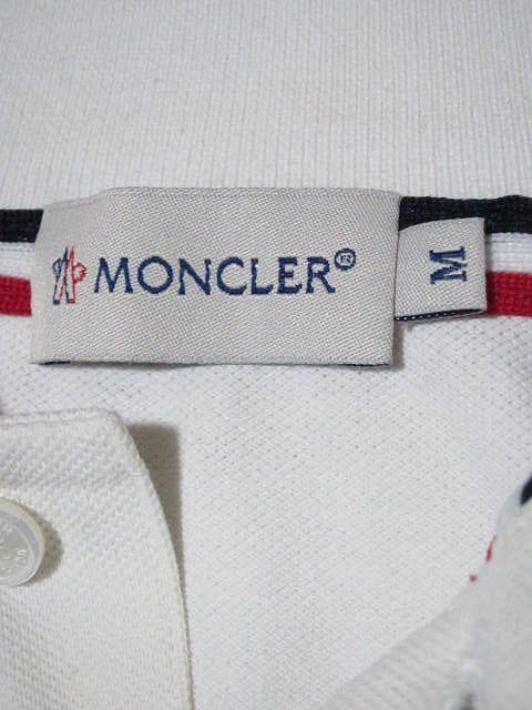 MONCLER モンクレール ポロシャツ トリコライン超美品 正規品 M