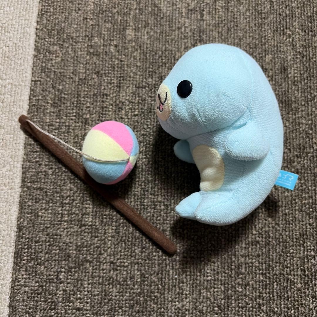 まめゴマ しろゴマ 釣りぬいぐるみ 平成レトロ