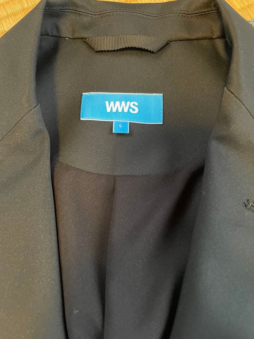 ハリー　　WWS Bizウォームテーラードジャケット ブラック