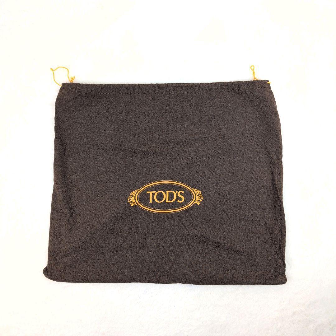 美品✨TOD'S ハンドバッグ ミニボストン カデナ レザー ブラック