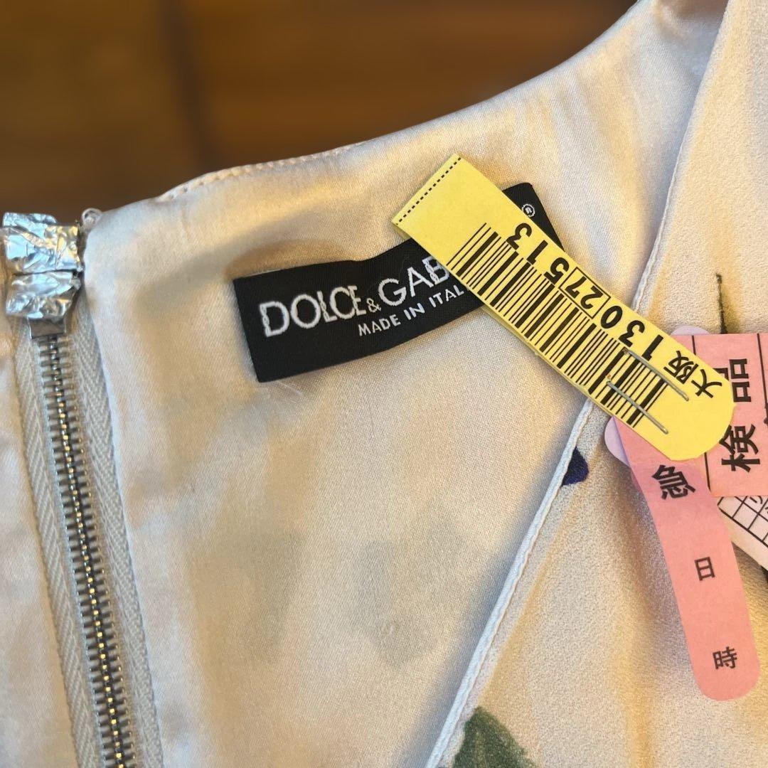 【専用】DOLCE & GABBANA 花柄半袖ワンピース 36
