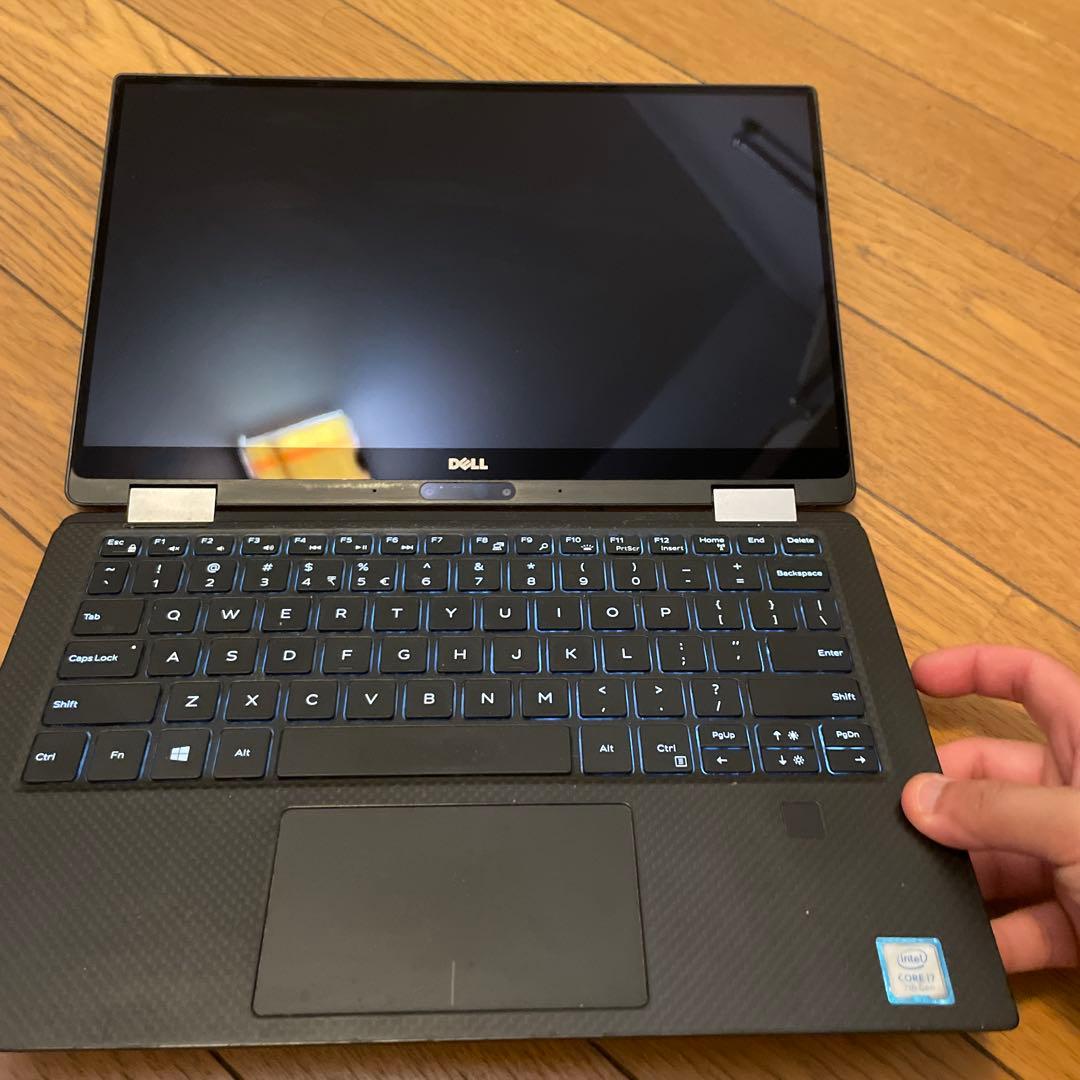 ジャンク品　DELL XPS 13 9365 i7第7世代 16GB 本体のみ