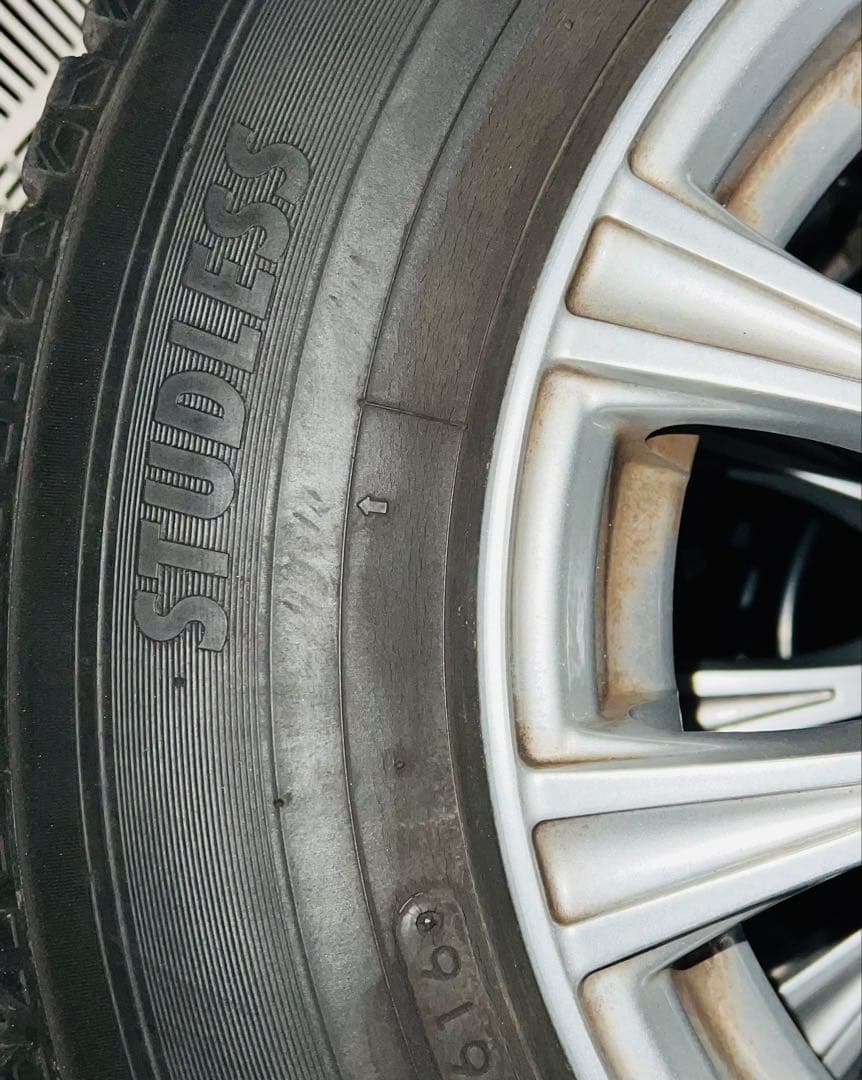 週末値下げ！送料無料！4本セット、スタッドレス 155 /80 R13インチ