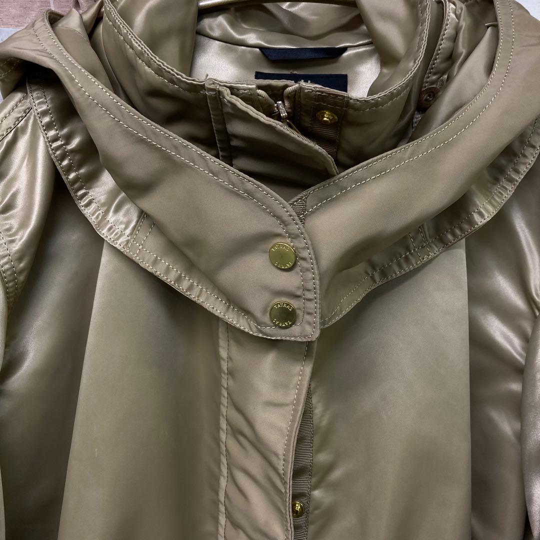 極美品 TATRAS タトラス BEAMS サテン スプリングコート