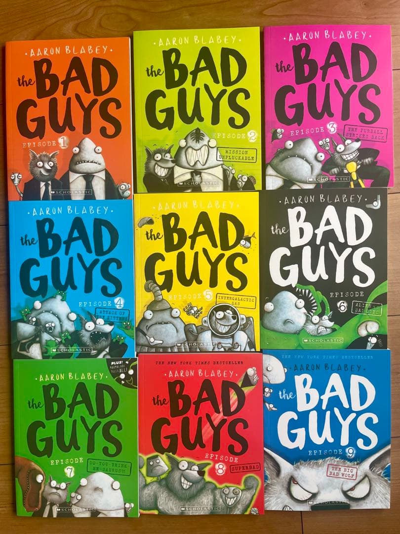 新品The Bad Guys18冊ザ・バッド・ガイズ英語絵本　漫画　洋書