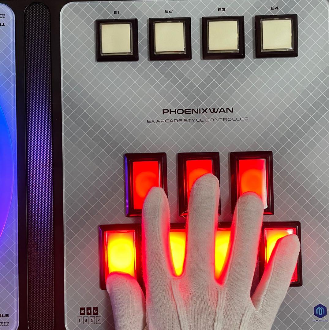 旧基板 PHOENIXWAN 静音化済み バネ40g スイッチ25g DAOコン
