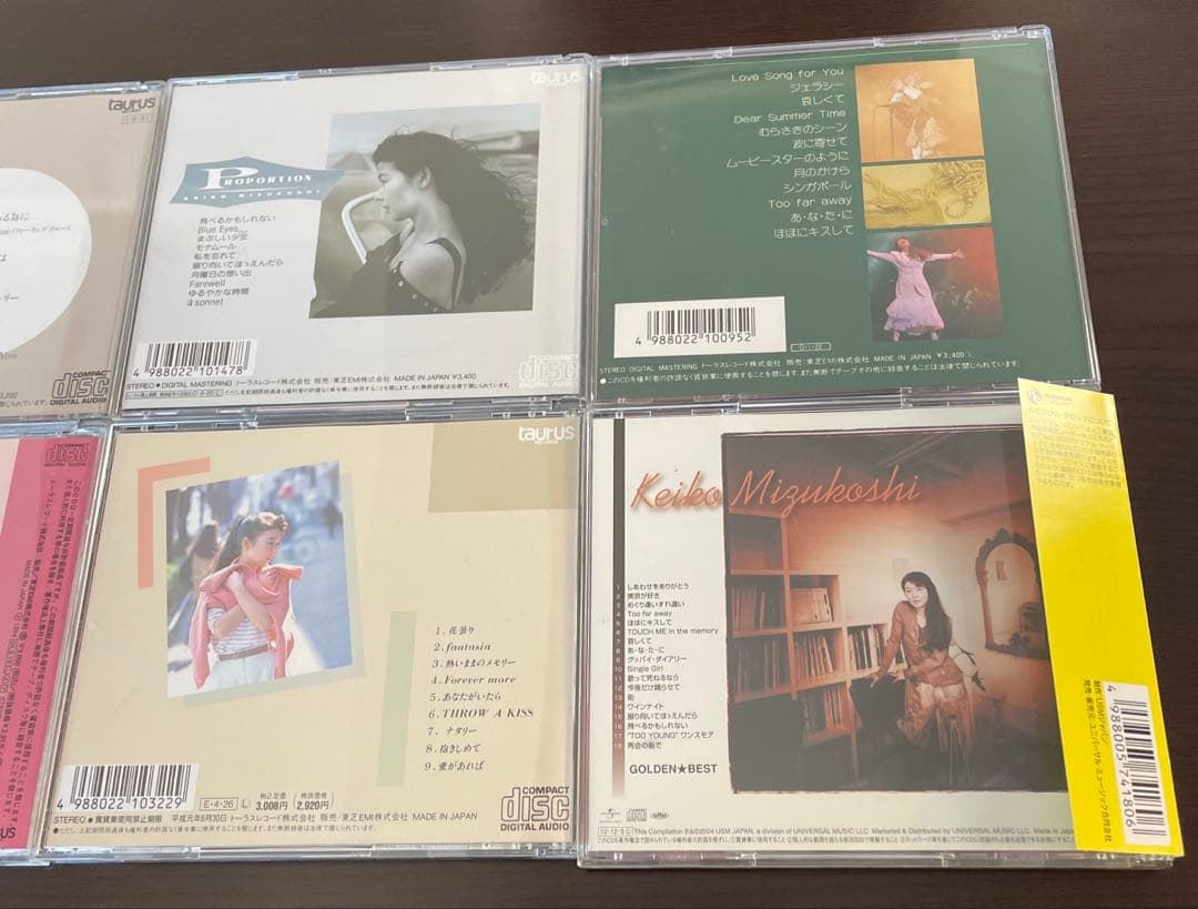 水越けいこ CD レコード 全11点直筆サイン入り！ 水越恵子 シティポップ