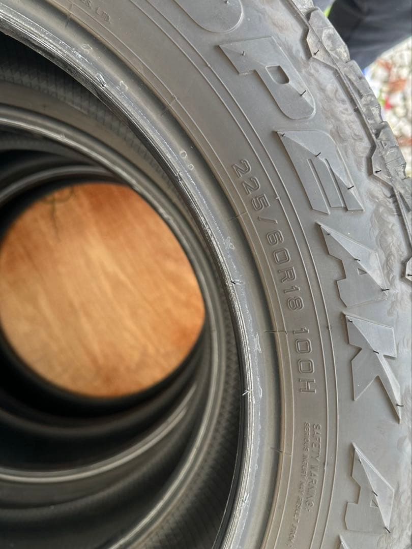 2025年式ノーマルタイヤ225/60R18