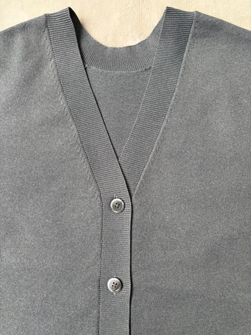 未使用タグ付きUNITEDARROWS 2WAY長袖カーディガン　グレーFサイズ
