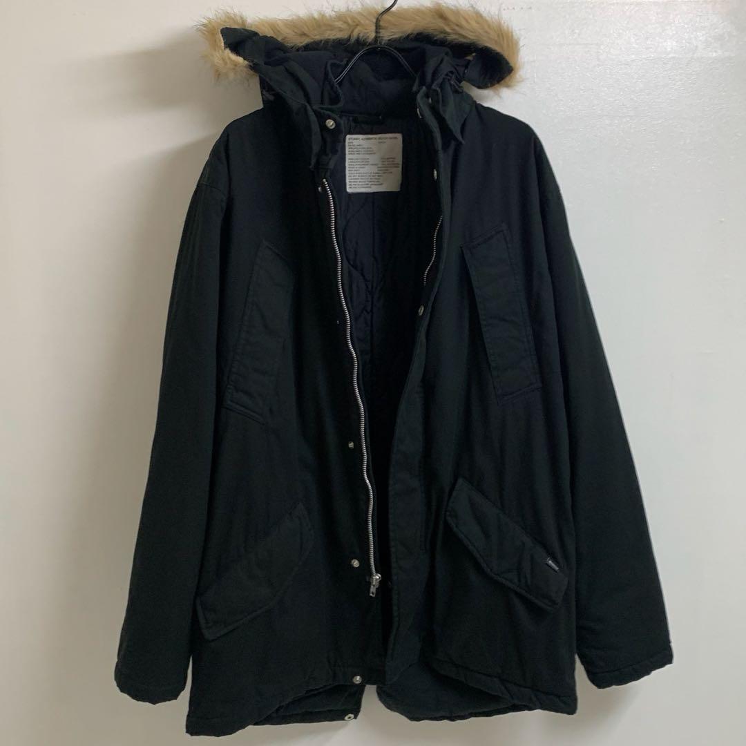 STUSSY 90s AUTHENTIC OUTER GEAR モッズコート L