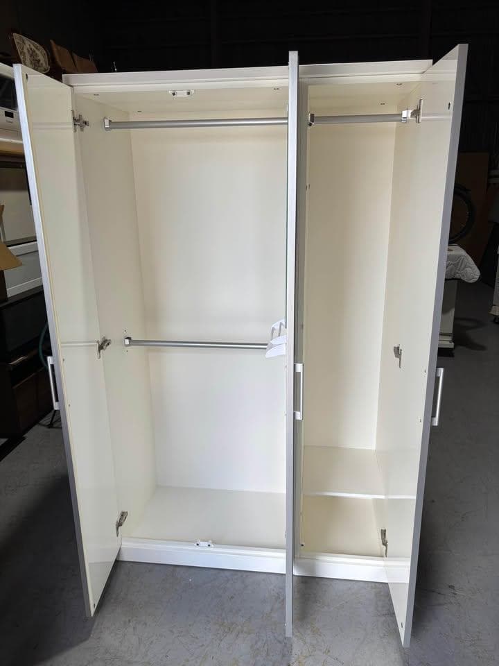 国産 共和産業 モダンワードローブ 洋服箪笥 幅113cm Used/美品