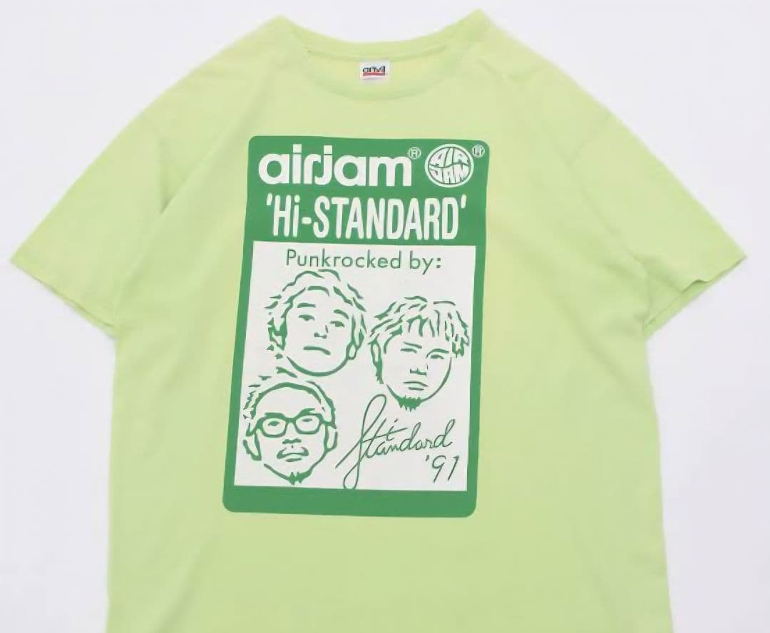 Lサイズ HI-STANDARD Tシャツ AIR JAM2011 ハイスタ