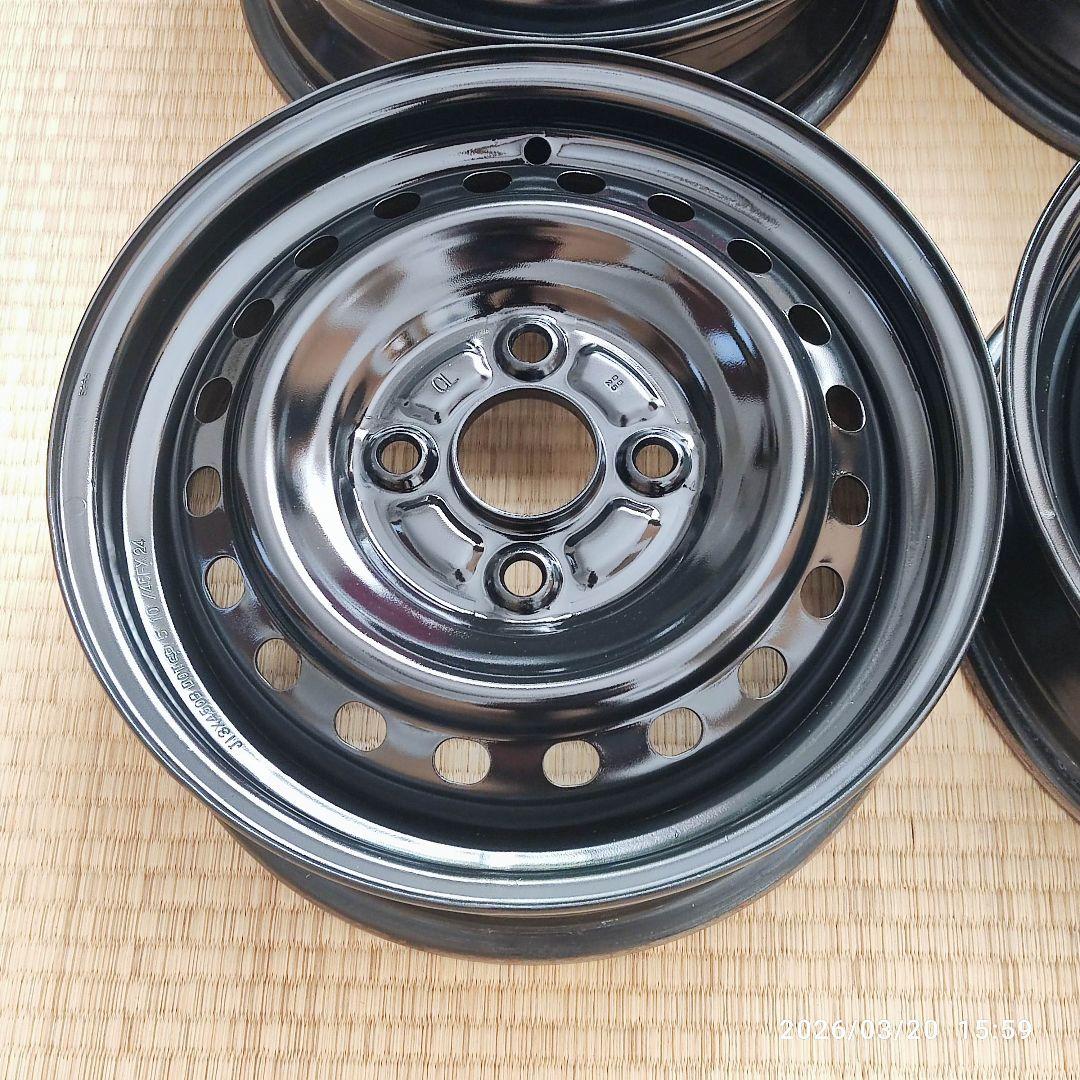 ダイハツ　トヨタ　純正　パッソ　ブーン　鉄ホイール 13インチ 4.5J +35