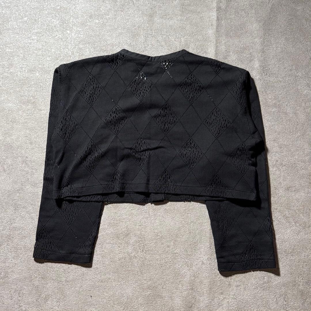 80s tricot COMME des GARCONS カーディガン レース