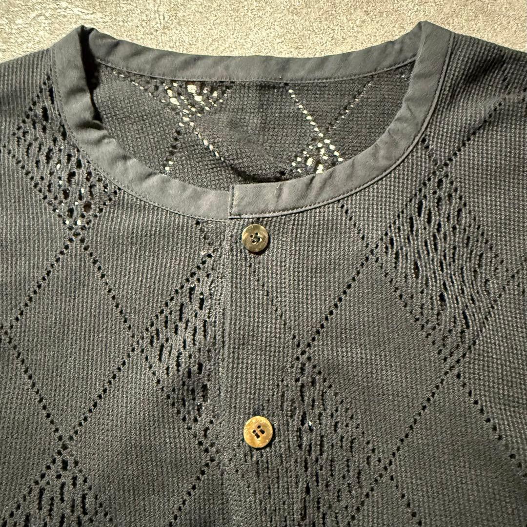 80s tricot COMME des GARCONS カーディガン レース