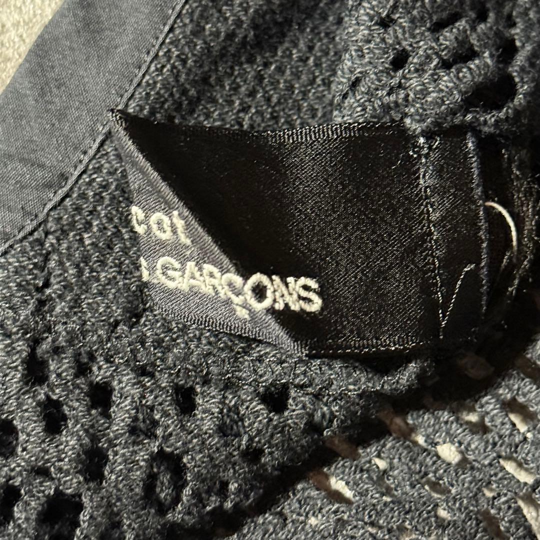 80s tricot COMME des GARCONS カーディガン レース