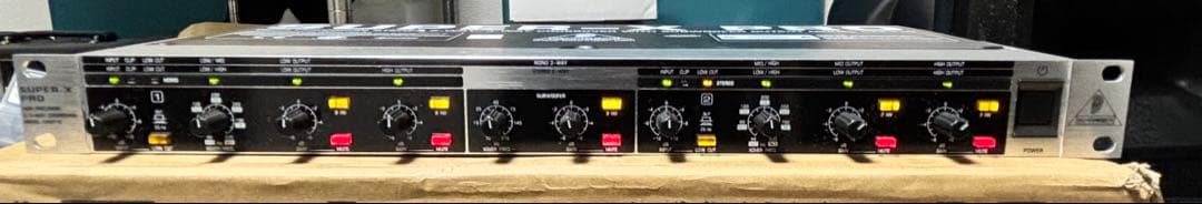 A*o様 Behringer チャンネルディバイダー SUPER-X PRO C