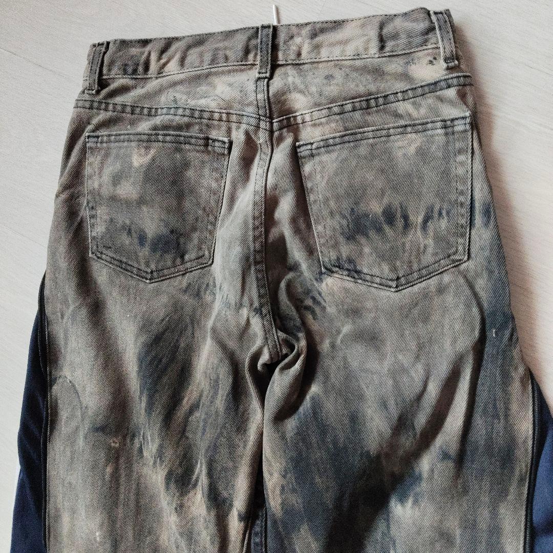 リメイクデニムパンツ　ユニセックス