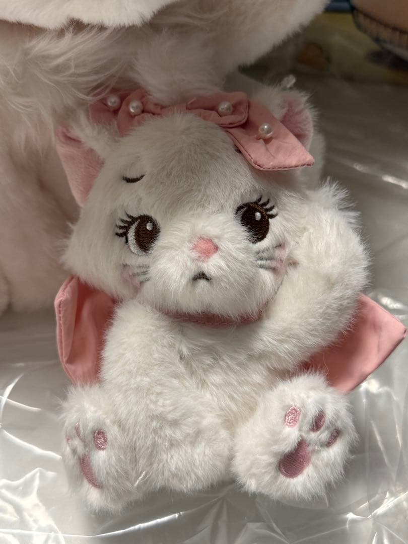 おしゃれキャット55周年　ぬいぐるみとキーホルダー2点セート