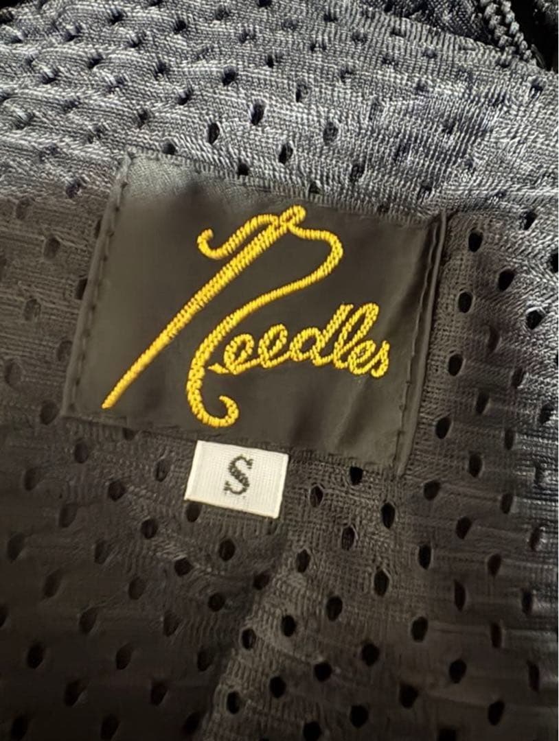needles studious別注 トラックパンツ ストレート ブラック S