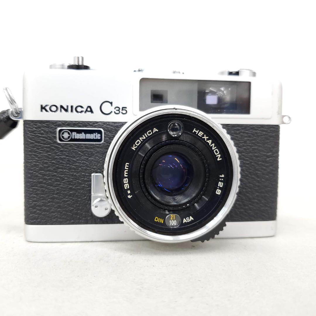 フィルムカメラ KONICA C35 Flash matic F1212-22-25p p