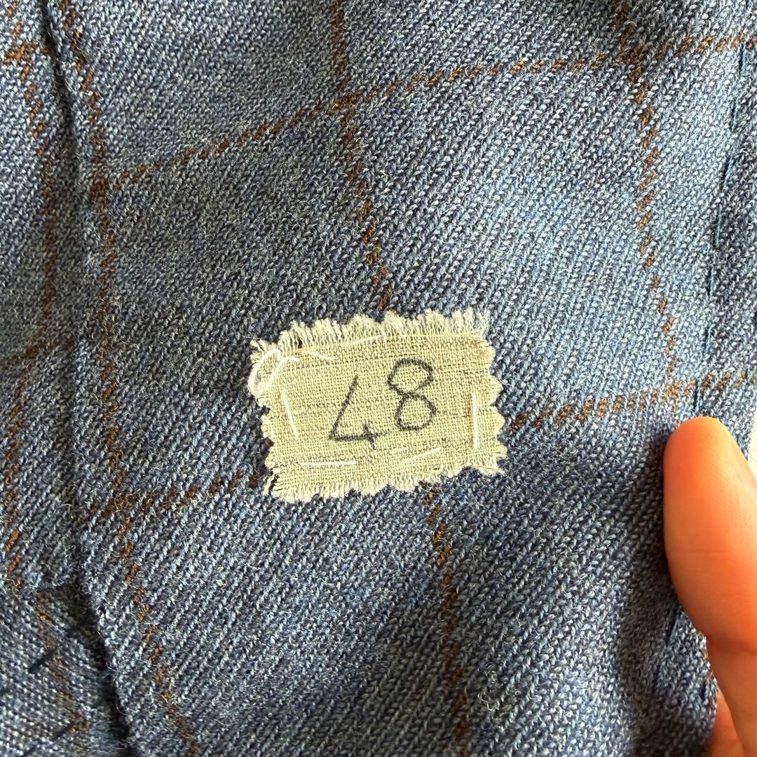 サ*間様 アルフォンソシリカ ジャケット 48 ネイビー