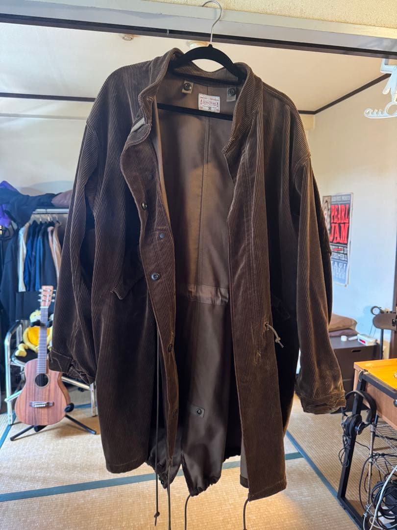 BONCOURA B-65 コーデュロイモッズコート